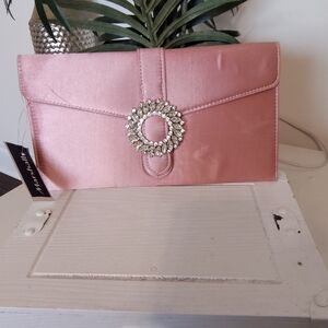 Elegant Pink Clutch Bag